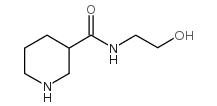 N-(2-hydroxyethyl)piperidine-3-carboxamide picture