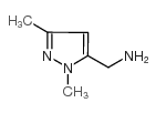 (1,3-Dimethyl-1H-pyrazol-5-yl)methylamine structure