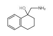 1-AMINOMETHYL-1,2,3,4-TETRAHYDRO-NAPHTHALEN-1-OL结构式