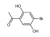 4-bromo-2,5-dihydroxyacetophenone Structure