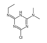 6-chloro-4-N-ethyl-2-N,2-N-dimethyl-1,3,5-triazine-2,4-diamine Structure