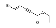 ethyl 5-bromopent-4-en-2-ynoate结构式