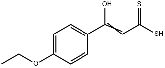 3-(4-Ethoxyphenyl)-3-hydroxypropenedithioic acid Structure