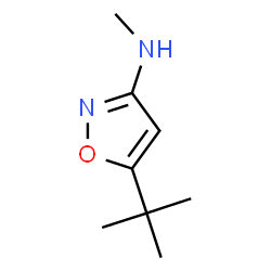 3-Isoxazolamine,5-(1,1-dimethylethyl)-N-methyl-(9CI)结构式