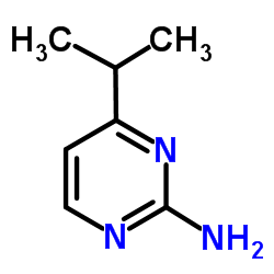 4-Isopropyl-2-pyrimidinamine Structure