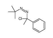 tert-butyl-(1-chloro-1-phenylethyl)diazene Structure