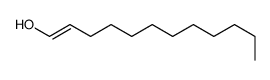 (E)-dodec-1-en-1-ol Structure