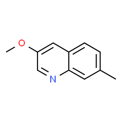 Quinoline, 3-methoxy-7-methyl- (9CI) Structure