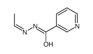 3-Pyridinecarboxylicacid,ethylidenehydrazide(9CI)结构式