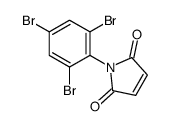 1H-Pyrrole-2,5-dione,1-(2,4,6-tribromophenyl)- Structure