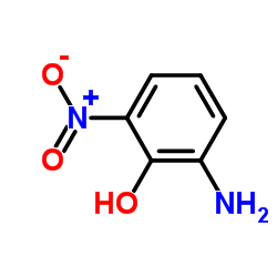 2-氨基-6-硝基苯酚结构式