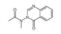 N-methyl-N-(4-oxoquinazolin-3-yl)acetamide Structure