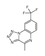 4-methyl-8-(trifluoromethyl)tetrazolo[1,5-a]quinoxaline Structure