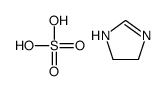 4,5-dihydro-1H-imidazole,sulfuric acid Structure