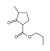 propyl 3-methyl-2-oxocyclopentane-1-carboxylate结构式