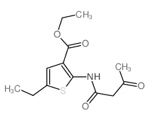 ethyl 5-ethyl-2-(3-oxobutanoylamino)thiophene-3-carboxylate picture