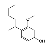 4-hexan-2-yl-3-methoxyphenol Structure