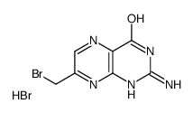 7-Bromomethylpterine结构式