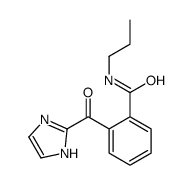 2-(1H-imidazole-2-carbonyl)-N-propylbenzamide结构式