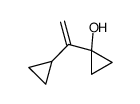 1-(1-cyclopropylethenyl)cyclopropan-1-ol Structure