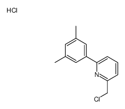 2-(chloromethyl)-6-(3,5-dimethylphenyl)pyridine,hydrochloride结构式