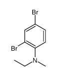 2,4-dibromo-N-ethyl-N-methylaniline Structure