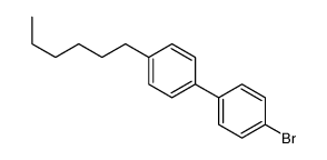 4-溴-4’’-正己基联苯结构式