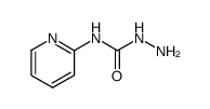 Hydrazinecarboxamide,N-2-pyridinyl- Structure