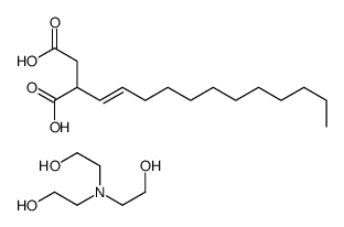 dodecenylsuccinic acid, compound with 2,2',2''-nitrilotriethanol (1:1) picture