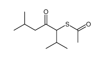 S-(2,6-dimethyl-4-oxoheptan-3-yl) ethanethioate Structure