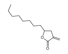 3-methylidene-5-octyloxolan-2-one Structure