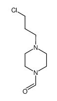 1-formyl-4-(3-chloropropyl)piperazine结构式