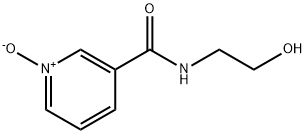 3-Pyridinecarboxamide, N-(2-hydroxyethyl)-, 1-oxide picture