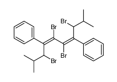 3,5,6,8-tetrabromo-2,9-dimethyl-4,7-diphenyldeca-4,6-diene Structure