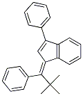 1H-Indene, 1-(2,2-dimethyl-1-phenylpropylidene)-3-phenyl-结构式