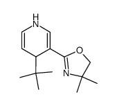 2-(4-(tert-butyl)-1,4-dihydropyridin-3-yl)-4,4-dimethyl-4,5-dihydrooxazole结构式