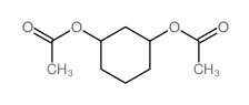 1,3-Cyclohexanediol,1,3-diacetate structure