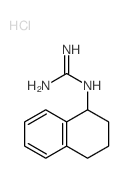 Guanidine,N-(1,2,3,4-tetrahydro-1-naphthalenyl)-, hydrochloride (1:1) picture