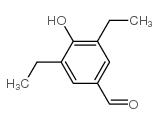 3,5-Diethyl-4-hydroxybenzaldehyde Structure