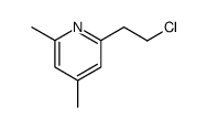 PYRIDINE,2-(2-CHLOROETHYL)-4,6-DIMETHYL- picture