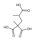 (+/-)-pentane-2,2,4-tricarboxylic acid结构式