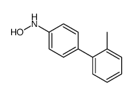 Hydroxylamine, N-(2'-methylbiphenyl-4-yl)- structure