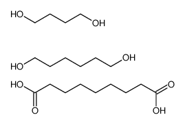 butane-1,4-diol,hexane-1,6-diol,nonanedioic acid Structure