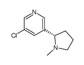 (S)-5-chloronicotine结构式