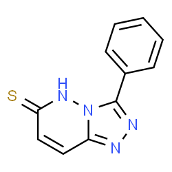 3-PHENYL[1,2,4]TRIAZOLO[4,3-B]PYRIDAZINE-6-THIOL Structure