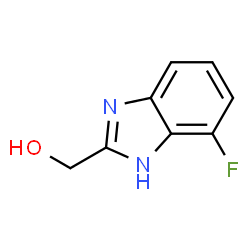 1H-Benzimidazole-2-methanol,4-fluoro- (9CI)结构式