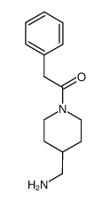 N-phenylacetyl-4-aminomethylpiperidine结构式