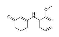 3-(2-methoxyanilino)cyclohex-2-en-1-one结构式