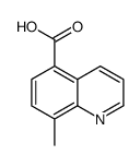 5-Quinolinecarboxylicacid,8-methyl-(9CI) Structure