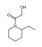 1-(2-ethylpiperidin-1-yl)-2-hydroxyethanone Structure